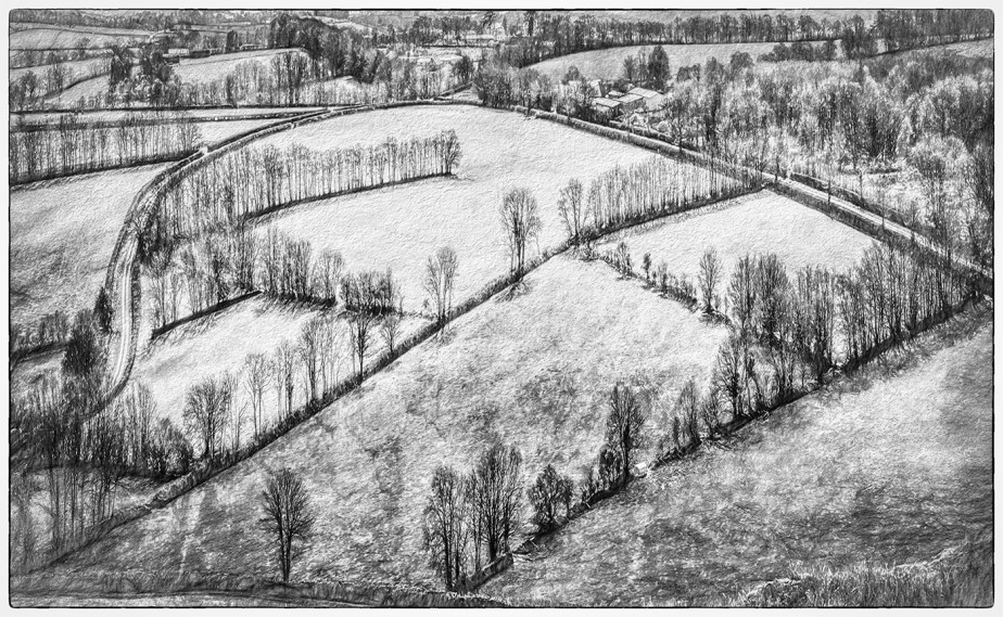 brent tor meadows by eric tatham